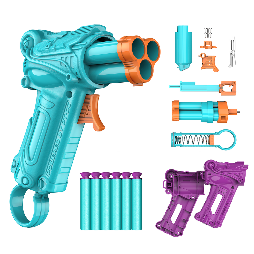 Build Your Own Retroshot Tri-Fire – Dart Zone Blasters