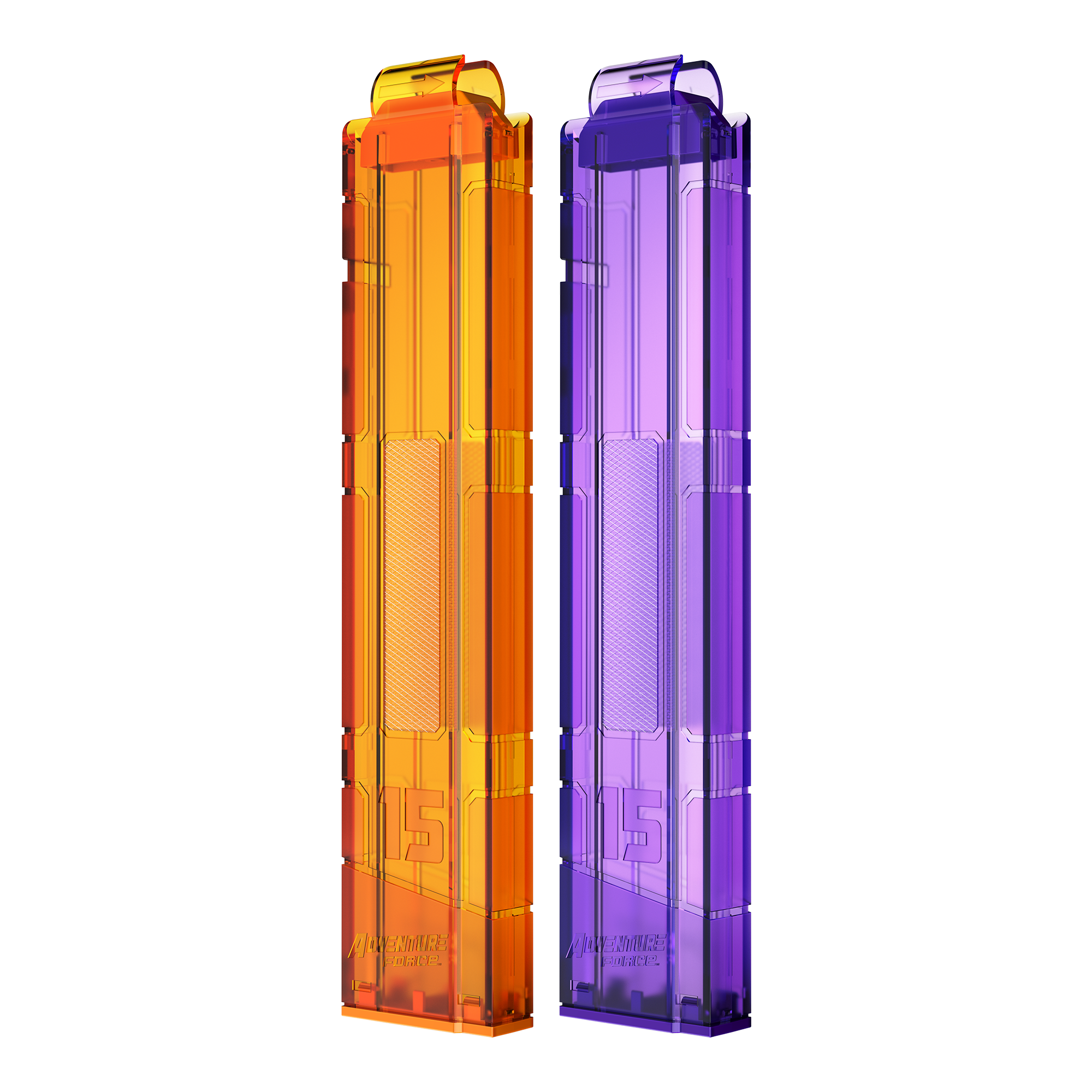 2-Pack 15-Round Half-Length Magazines – Dart Zone Blasters