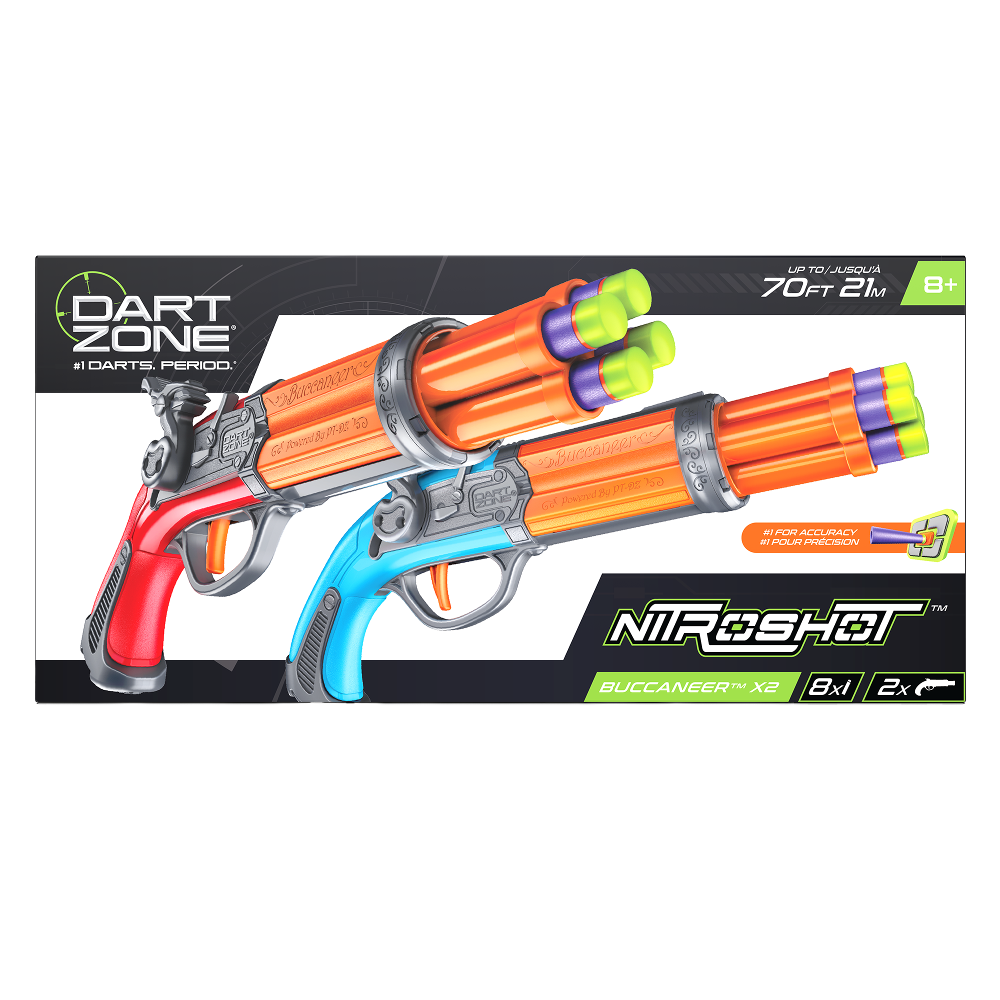 Dart Zone Nitroshot Buccaneer X2 – Dart Zone Blasters Dart Zone Nitroshot Buccaneer X2 – Dart Zone Blasters