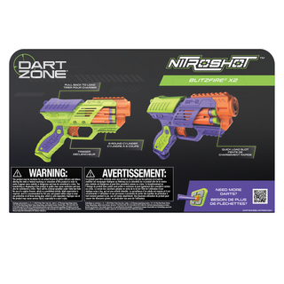 Nitroshot Blitzfire X2 2-Pack