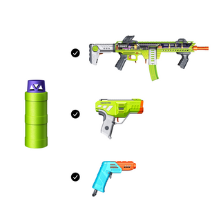 Nitroshot+ Half-Length Darts 200-Piece Refill Pack