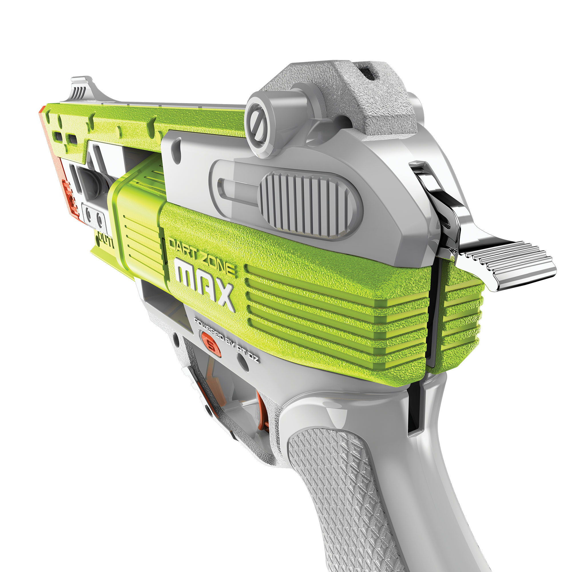 Nitroshot+ Outlaw - Green – Dart Zone Blasters Nitroshot+ Outlaw - Green – Dart Zone Blasters