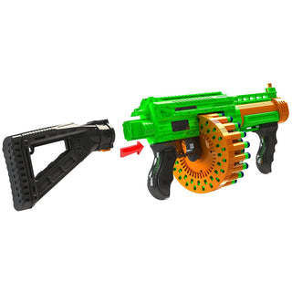 Villainator Submachine Pump Action Superdrum Dart Blaster