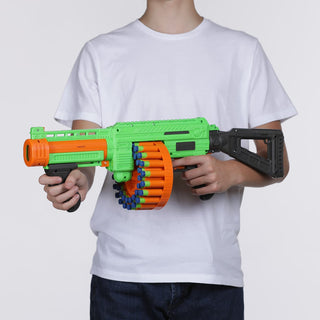 Villainator Submachine Pump Action Superdrum Dart Blaster