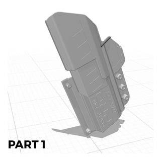 FREE 3D Files: Pro-Series MK-2 Left-Handed Holster