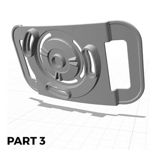 FREE 3D Files: Pro-Series MK-2 Left-Handed Holster