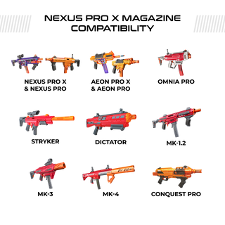 Straight 12-Round Half-Length Magazine - Orange