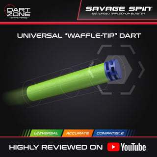 Savage Spin Triple-Drum Motorized Blaster
