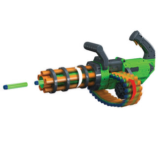 V-Twin Motorized Gatling Belt Dart Blaster