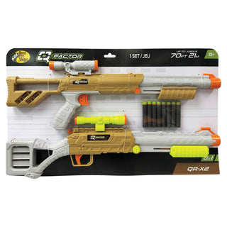 Q-Factor QR-X2 Rampage Power Pack Blaster Set