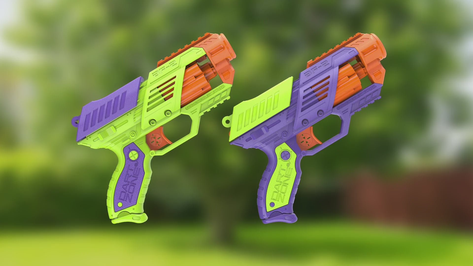 Nitroshot Blitzfire X2 2-Pack – Dart Zone Blasters