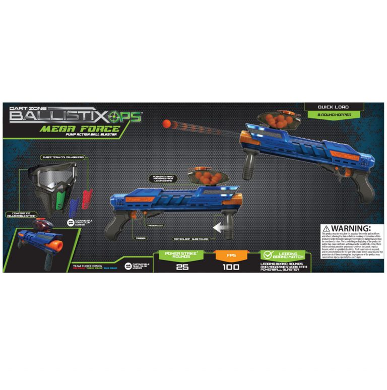 dart zone ballistix ops powerball