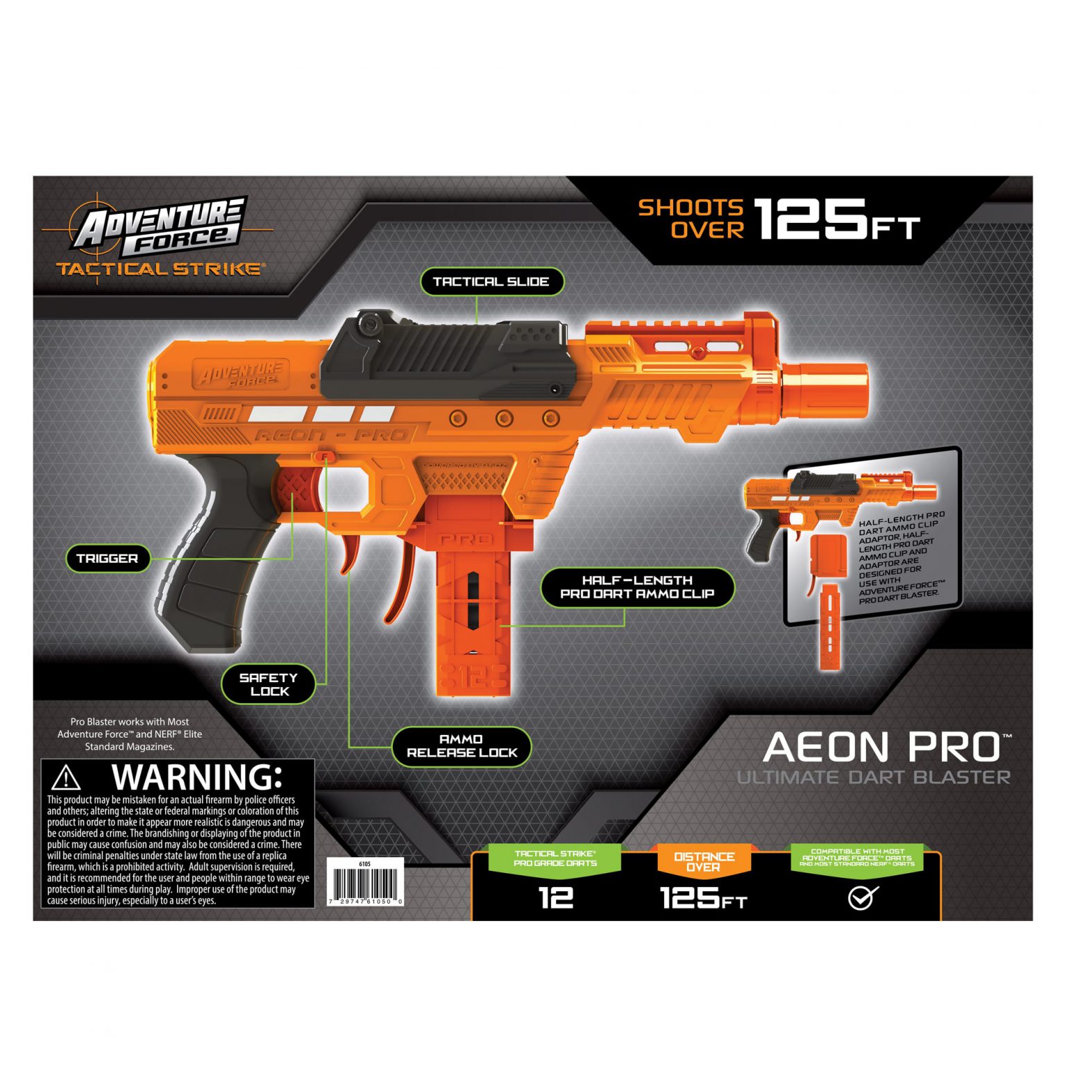Adventure Force™ Aeon Pro™ Ultimate Dart Blaster Dart Zone Blasters