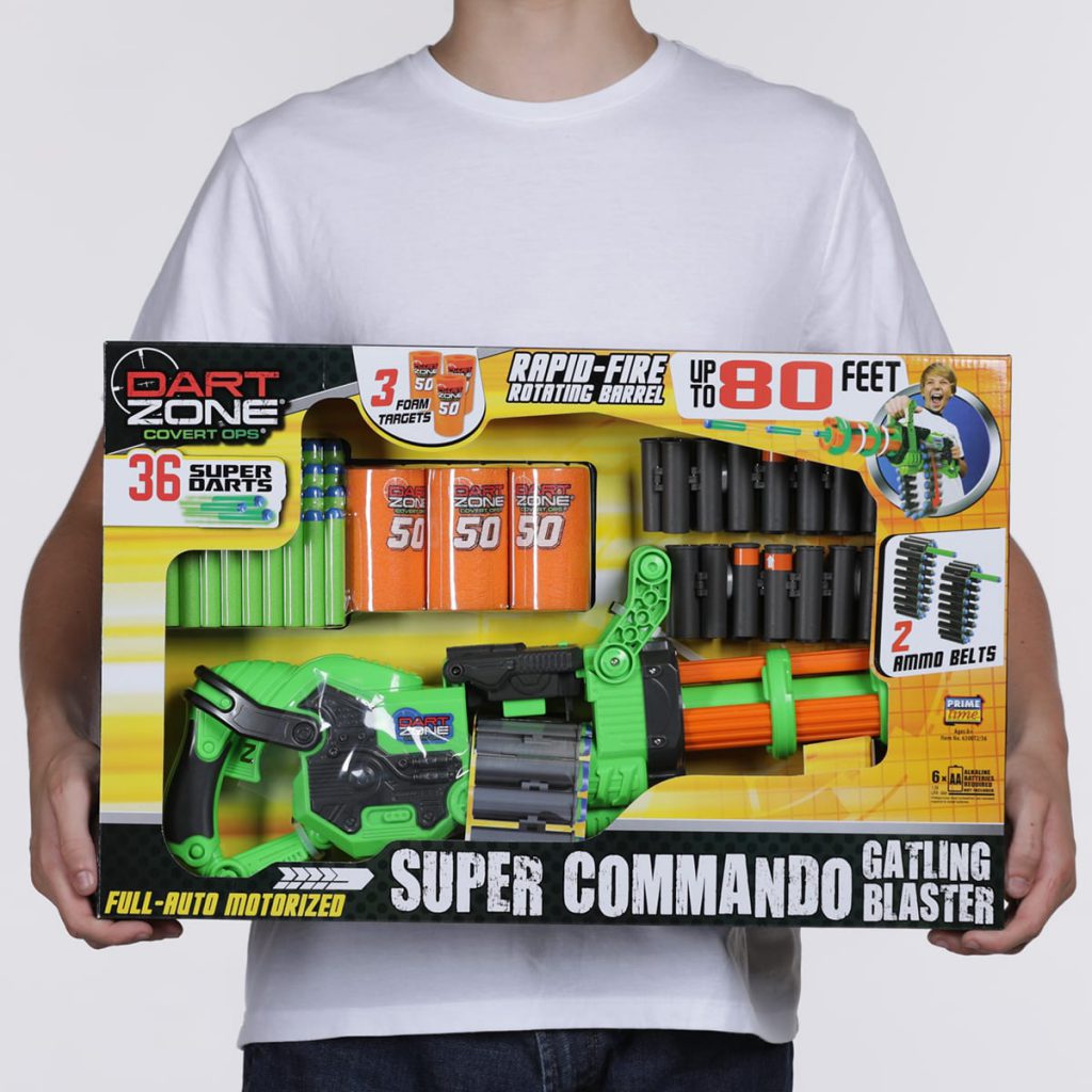 dart zone commando gatling blaster