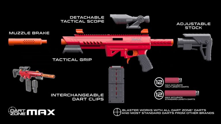 Dart Zone Max Stryker Ultimate Dart Blaster | Dart Zone Blasters