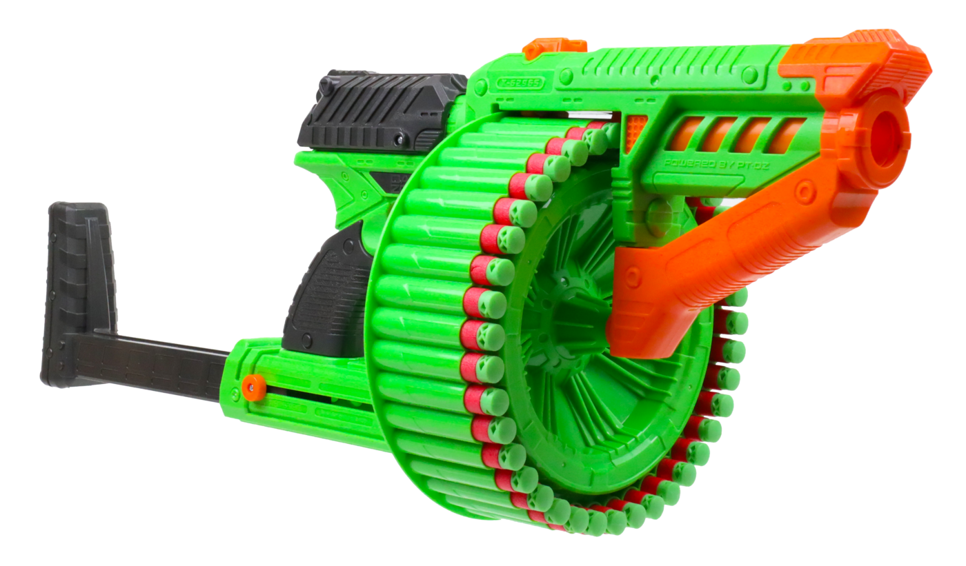 Magnum X2 Superdrum Dart Blaster Dart Zone Compatible with NERF Ammo