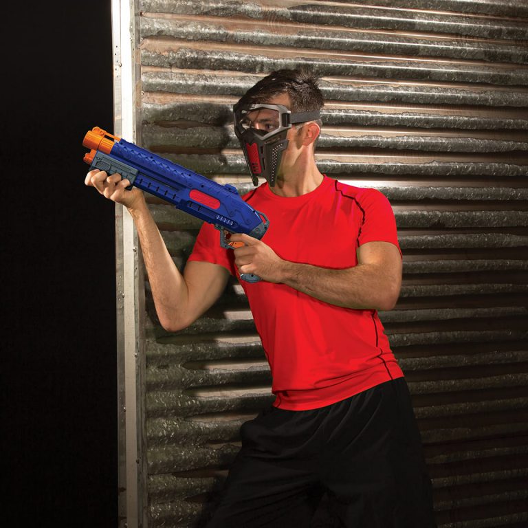 Adventure Force Tactical Strike Ranger Spring-Action Ball Blaster -  Compatible with Nerf Rival