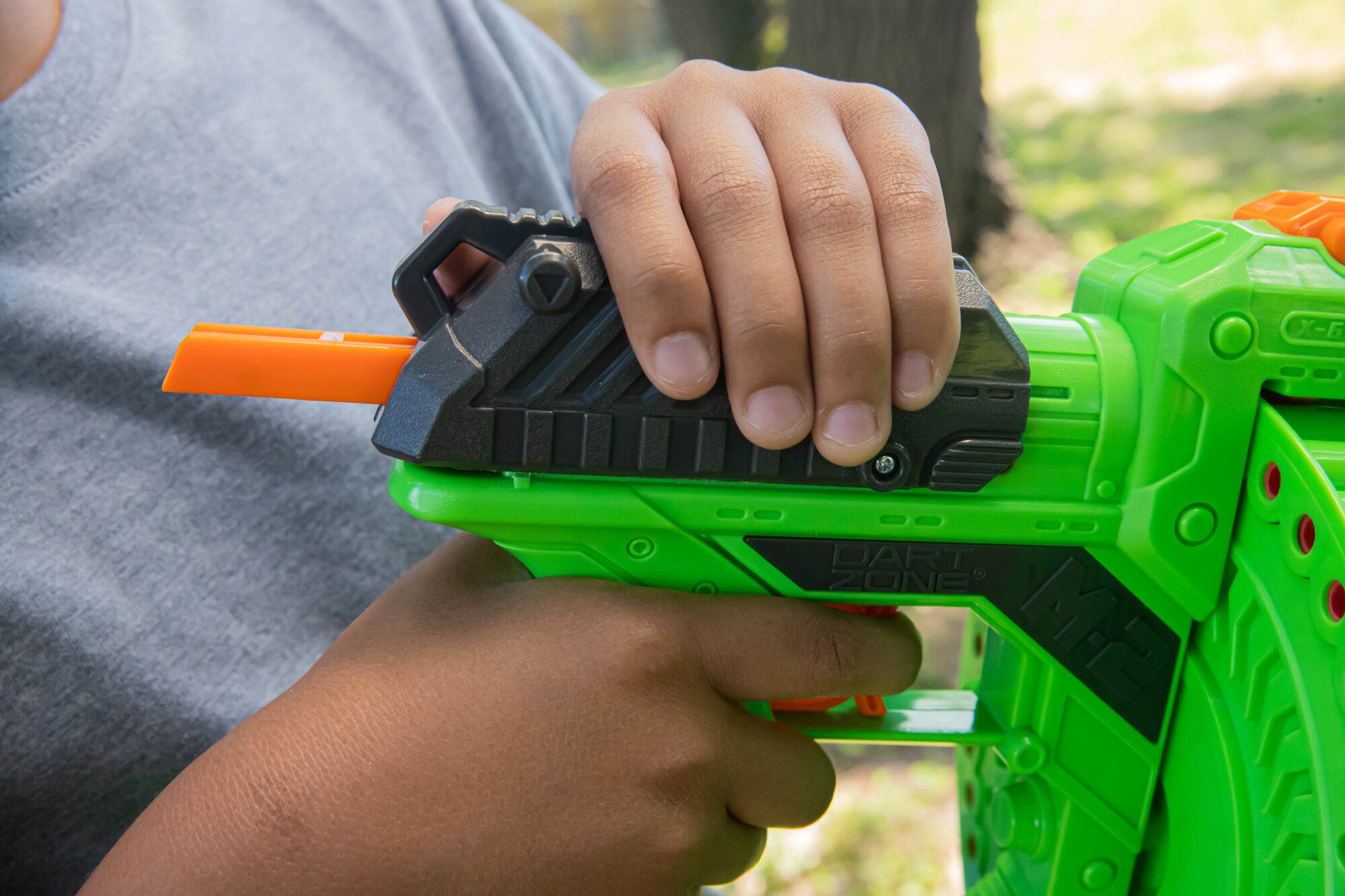 Magnum X2 Superdrum Dart Blaster Dart Zone Compatible with NERF Ammo