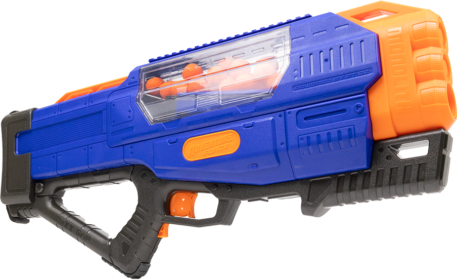 Adventure Force Full-Auto Monolith - Compatible with NERF Rival Blaster