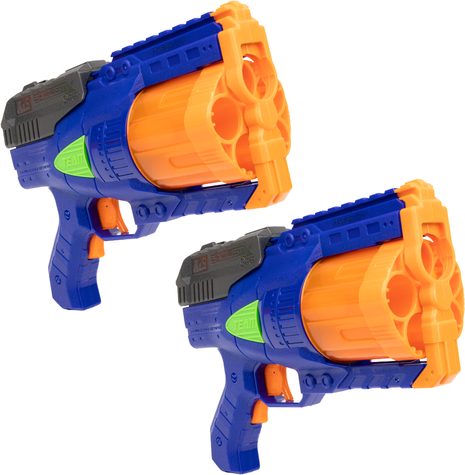Uendelighed Henfald Korrespondent Apex Auto-Rotating Ball Blaster 2-Pack - Compatible with NERF Rival Rounds  - Dart Zone