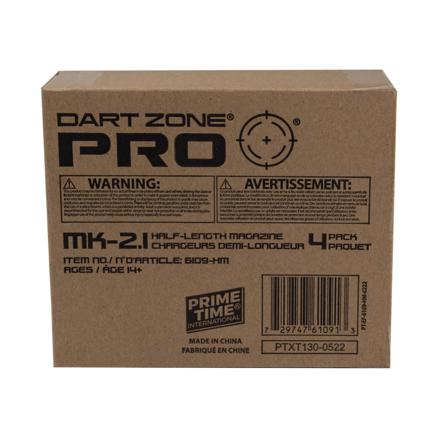 Dart Zone ProSeries MK 2.1 HalfLength Dart Cartridges Dart Zone
