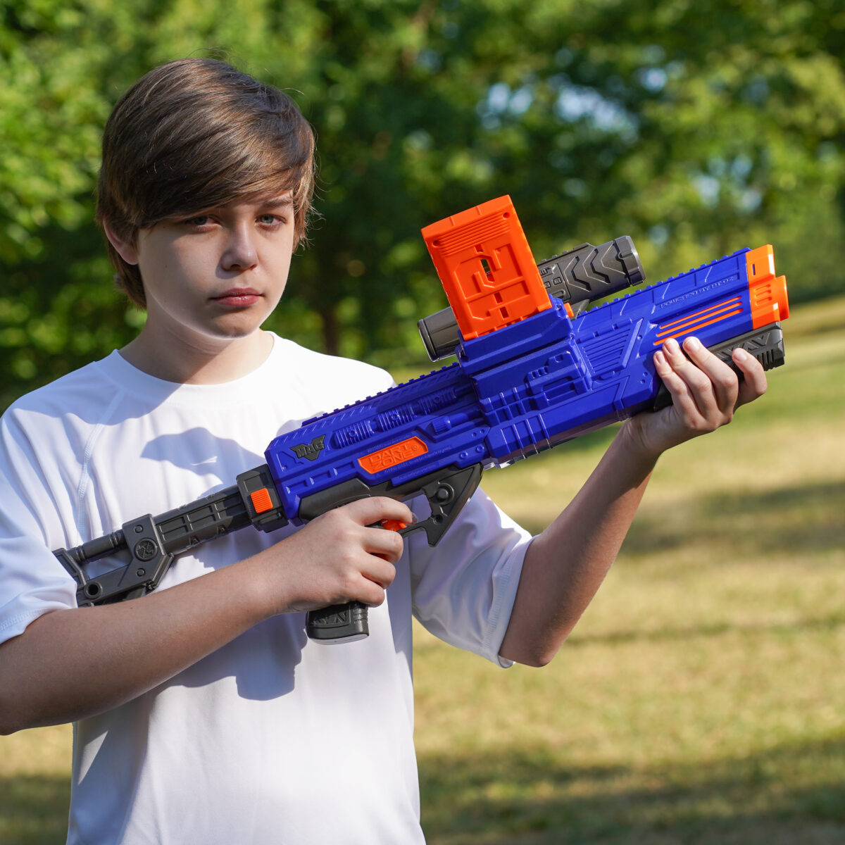 Vulcanator Motorized Dual Magazine Blaster - Dart Zone - Works with ...