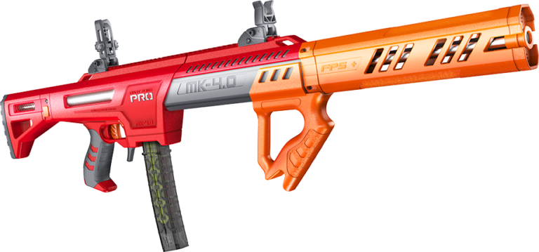 Photo of MK-4 Spring-Powered Red Dart Blaster