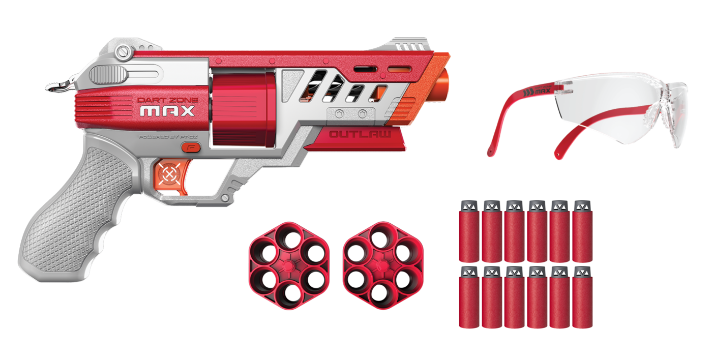 Dart Zone Max Outlaw High-Power Dart Blaster