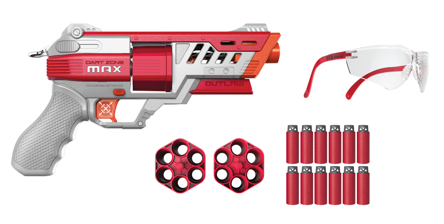 Dart Zone Max Outlaw HighPower Dart Blaster