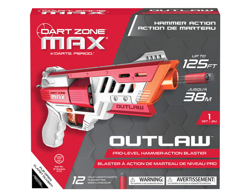 Dart Zone Max Outlaw High-Power Dart Blaster