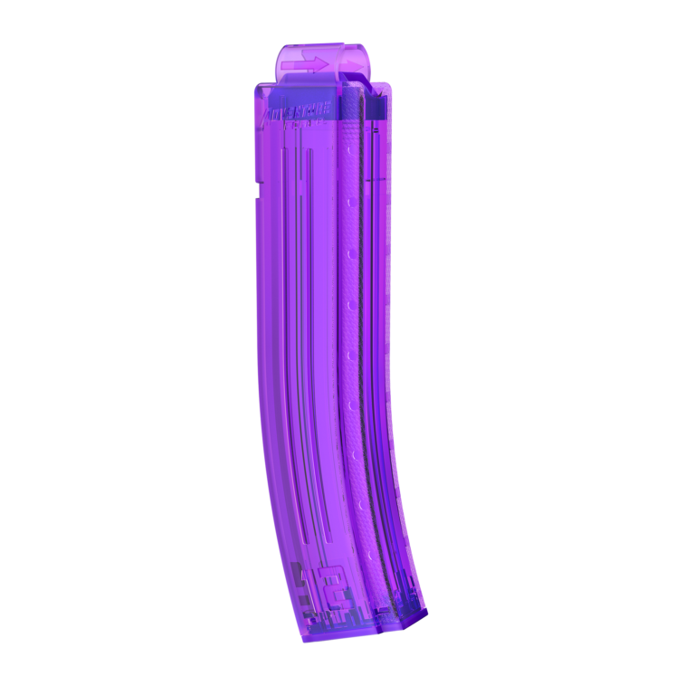 Photo of Banana 12-Round Half-Length Magazine, Purple