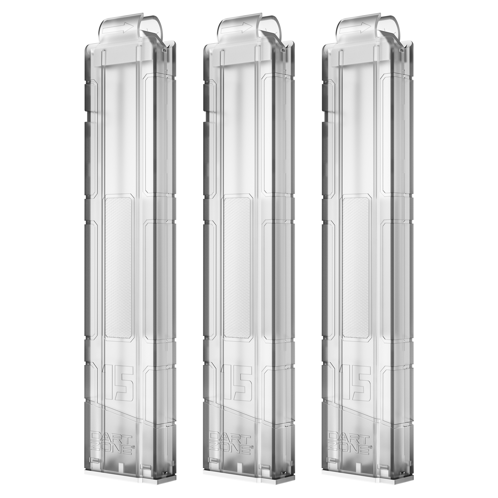 Dart Zone Max15-Round Half-Length Magazine 3-Pack – Dart Zone